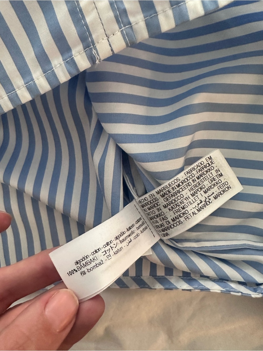 Zara Cotton Tie-Front Blouse - Picture 8 of 8